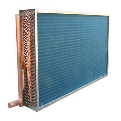 CE 1 / 4HP Air Fan Louvered Fin Heat Exchanger Hydrophilic 8 แถว