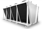 ROHS อุปกรณ์ทำความเย็นเครื่องทำความเย็นคอนเดนเซอร์สำหรับห้องเย็นแบบไฮบริด