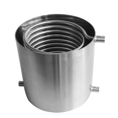 SS316L Coaxial Heat Exchanger Two Pass Sanitary Shell And Tube